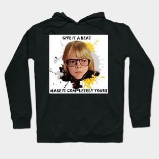 Give It A Beat Swan Hoodie